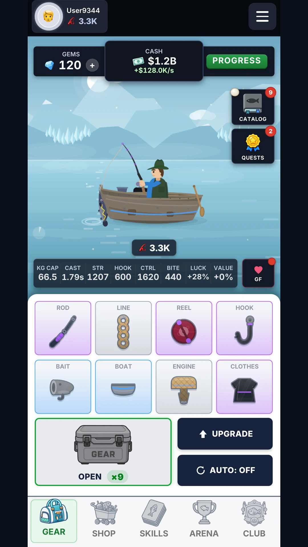 Fish Away: Idle Fishing screenshot