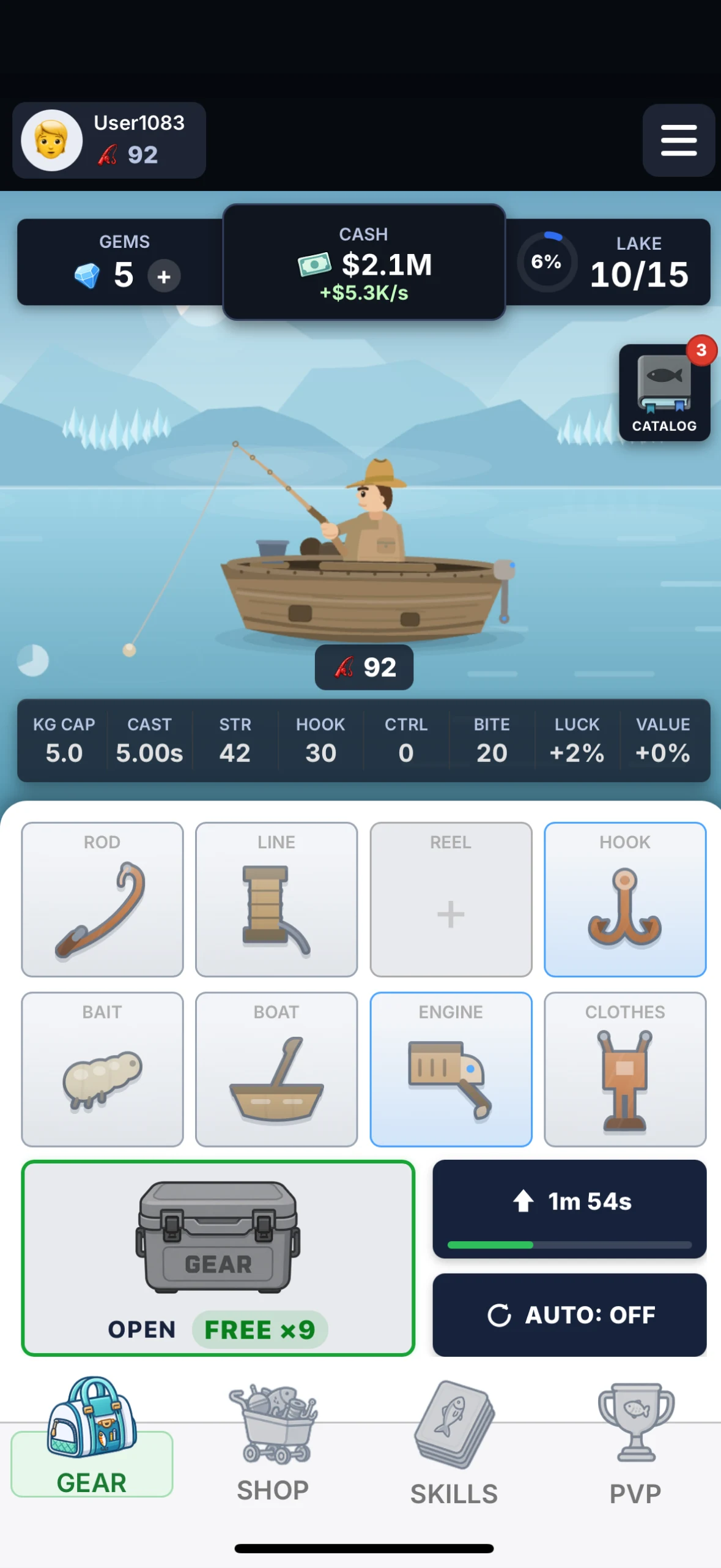 Fish Away: Idle Fishing screenshot