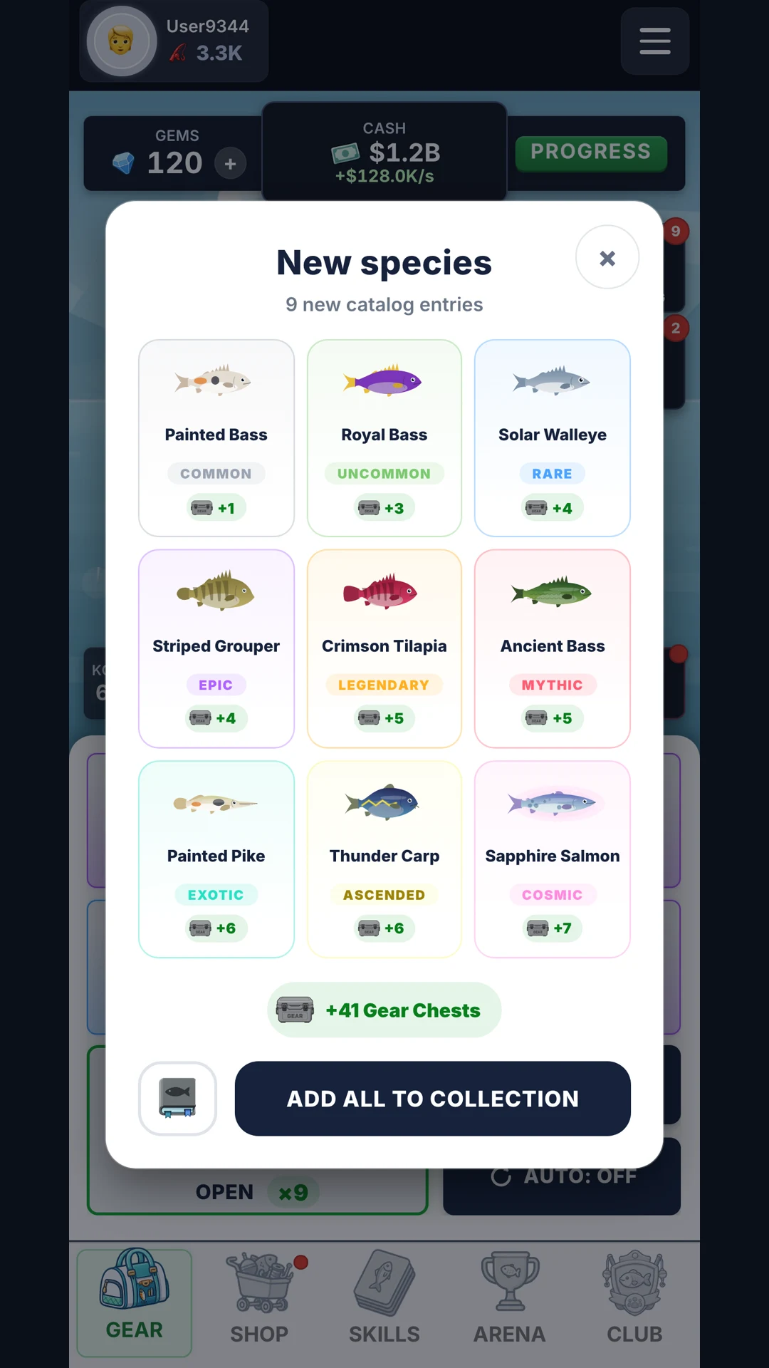 Fish Away: Idle Fishing screenshot