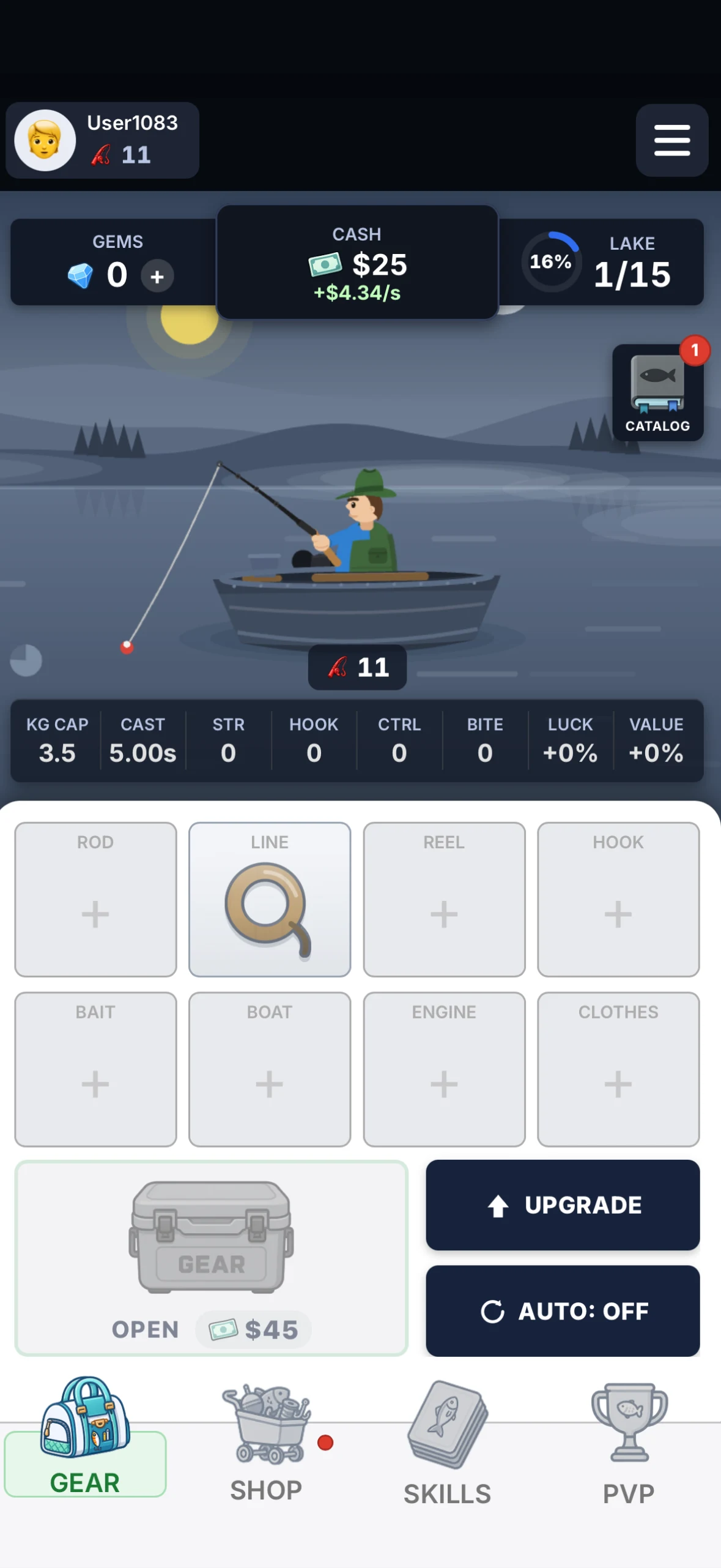 Fish Away: Idle Fishing screenshot